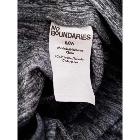 NB Grey Space Dye Sueded Leggings Size Small/Medium - Picture 3 of 4